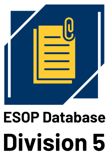 ESOP Database 2025, Division 5 - South Atlantic: DE, DC, FL, GA, MD, NC, SC, VA, WV